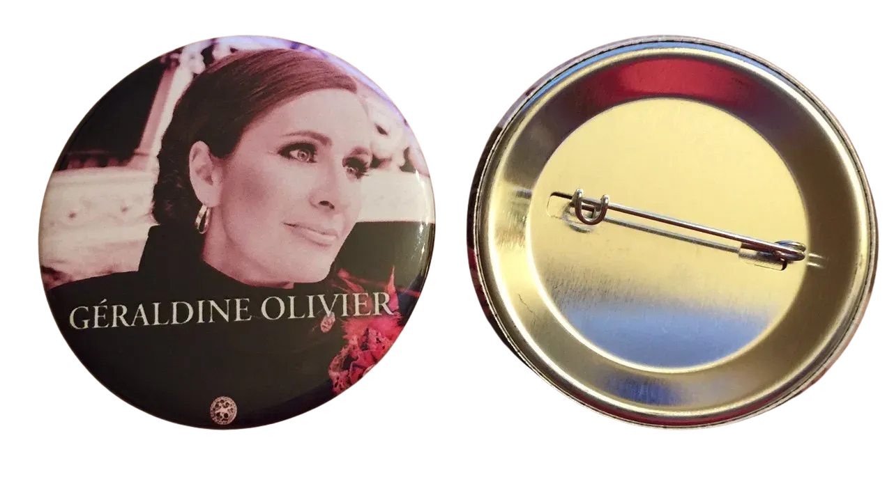 Button "Géraldine Olivier"
