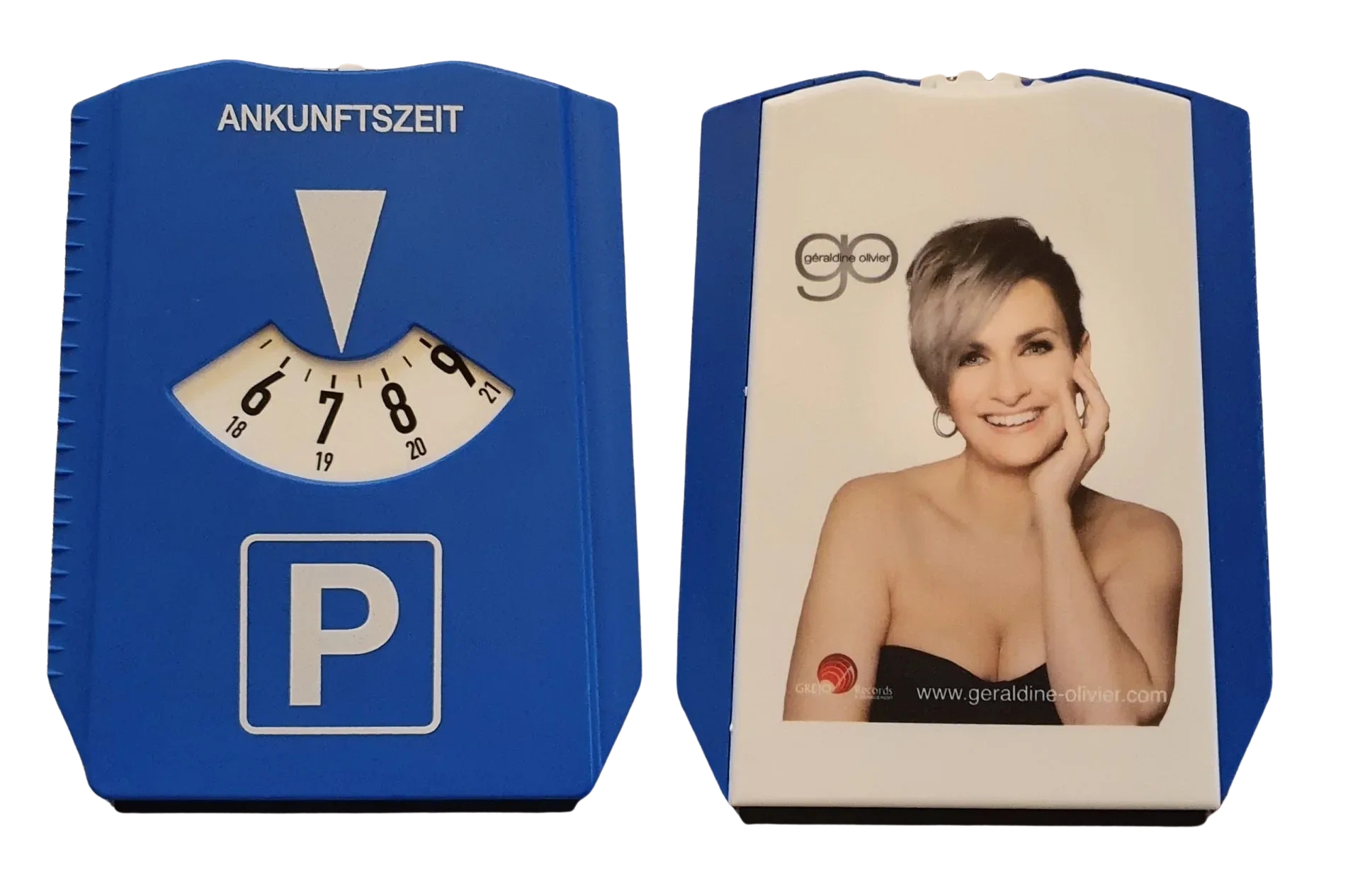 Parkscheibe mit Eiskratzer