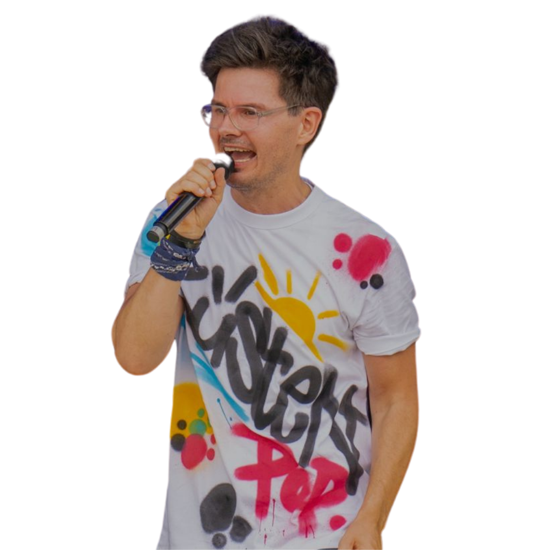 T-Shirt mit Aufdruck “KÜSTENPOP”